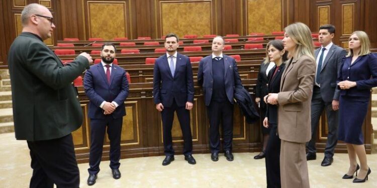 Ռուս երիտասարդ պատգամավորները՝ ՀՀ ԱԺ-ում