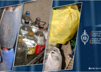 Վանաձորում տղամարդ է հայտնաբերվել առանց լիցենզիայի ալկոհոլային սպիրտ վաճառելու ընթացքում