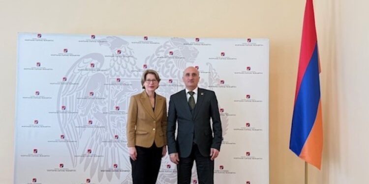 ԿԸՀ նախագահը Լատվիայի դեսպանին ներկայացրել է առաջիկա ընտրությունների նախապատրաստական աշխատանքները