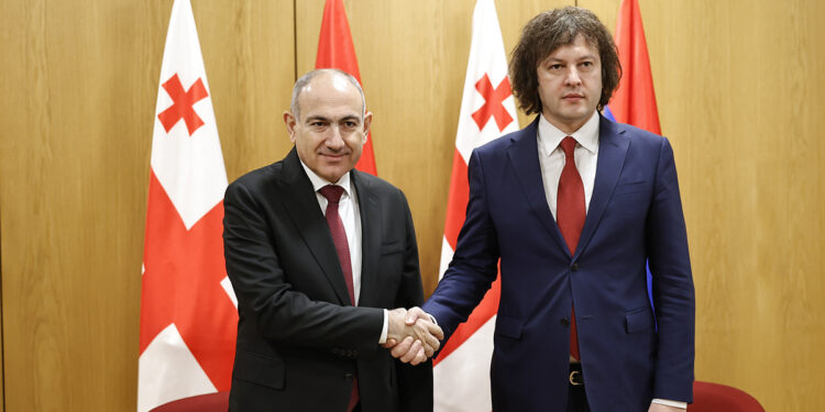 Վարչապետ Փաշինյանը ցավակցական հեռագիր է հղել Վրաստանի վարչապետին