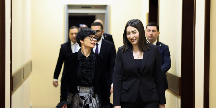 Արփինե Սարգսյանը ընդունել է Մարթա Կոսի գլխավորած պատվիրակությանը