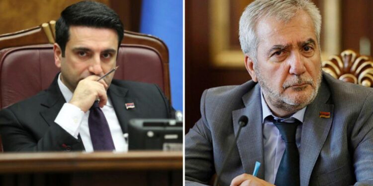 Ալեն Սիմոնյանը, Անդրանիկ Քոչարյանը, Արսեն Թորոսյանը և Տիգրան Ավինյանը անվայելուչ պահվածք են դրսևորել․ «Ժողովուրդ»