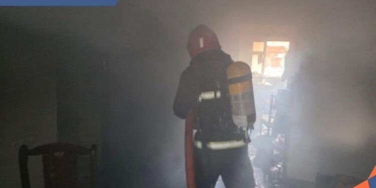 Հրդեհ Գյումրիում․ տարհանվել է 6 քաղաքացի