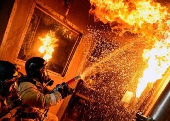 Հրդեհի ահազանգ Երևանի Ազատության պողոտայում