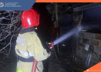 Հրդեհ թոնրատան տանիքում