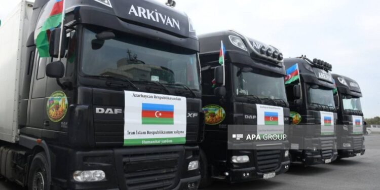 Ադրբեջանը Իրան է ուղարկել հումանիտար օգնության հերթական խմբաքանակը