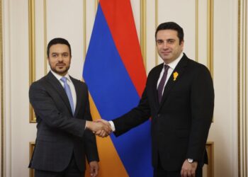 Ալեն Սիմոնյանը ընդունել է Կատարի նորանշանակ դեսպանին
