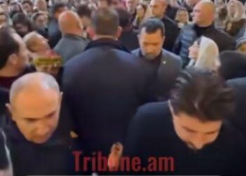 Փորձել է արվել հարվածել Փաշինյանին․ միջադեպ Սուրբ Աննա եկեղեցում
