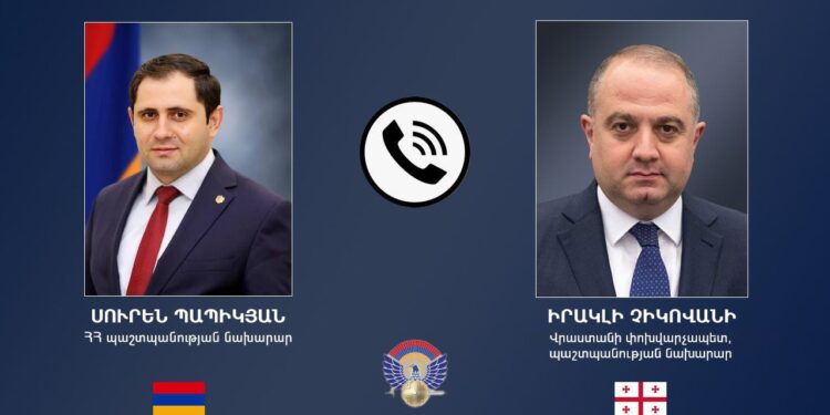 ՀՀ և Վրաստանի պաշտպանության նախարարները խոսել են կայունության ու խաղաղության մասին