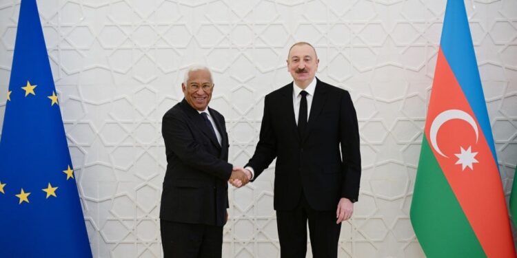 Եվրամիության խորհրդի նախագահը Ալիևի հետ հանդիպմանը դատապարտել է Նախիջևանի վրա հարձակումը