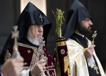 Գարեգին Երկրորդի նախագահությամբ նշվեց Ծաղկազարդը