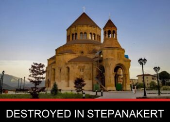 Ստեփանակերտում ոչնչացվել է Սուրբ Աստվածամոր Հովանու եկեղեցին