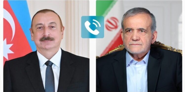 Ալիևը հեռախոսազրույց է ունեցել Իրանի նախագահի հետ՝ քննարկելով հրադադարն ու համագործակցությունը