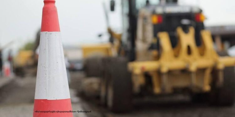 Իսակովի պողոտայում երթևեկությունը կազմակերպվելու է հանդիպակաց գոտով