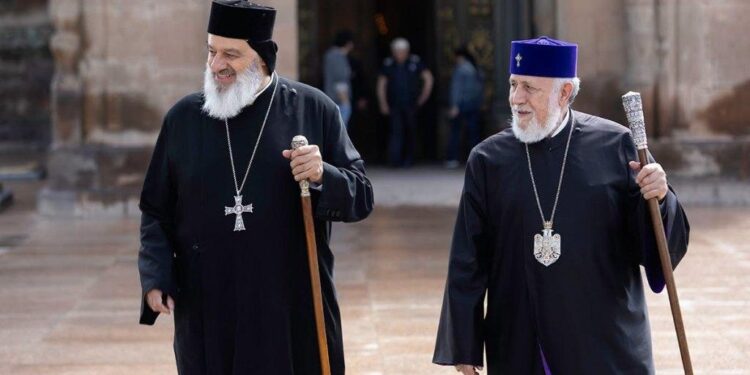 Գարեգին Երկրորդը և Մոր Իգնատիուս Եփրեմ Բ-ն առանձնազրույց են ունեցել