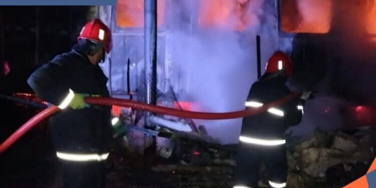 Հրդեհ Տավուշում․ վնասվել է բնակելի վագոն-տնակ