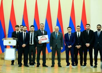 6,250.000 դրամ՝ մրցույթի 11 անվանակարգերում հաղթող ճանաչվածներին․ Փաշինյանը պարգևատրել է Հայաստանի լավագույն մարզիկներին
