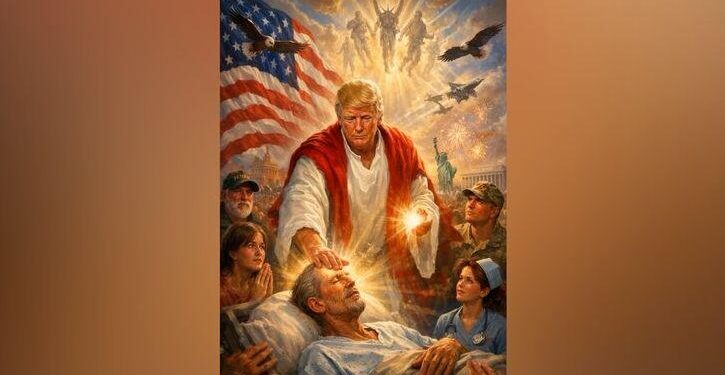 Թրամփի Հիսուս Քրիստոսի կերպարով հրապարակումը հրաժարվել են մեկնաբանել ՄԱԿ-ում