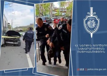 19-ամյա վարորդի «բեսպրեդելը» Երևանում․ բախում ավտոբուսի ու մեքենայի հետ, կա ձերբակալված