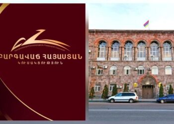«ԲՀԿ»-ի պաստառը ապամոնտաժելիս ծեծկռտուք է սկսվել․ կա տուժած