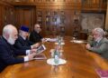 Ամենայն Հայոց Կաթողիկոսն ընդունել է միջազգային իրավաբան Ռոբերտ Ամստերդամին