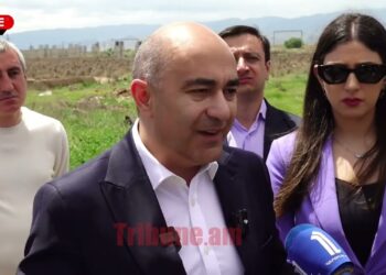 Խայտառակ ու ամոթալի վիճակ ունենք. Մարուքյանը քարոզարշավը սկսեց Երասխի չեղած գործարանի մոտից