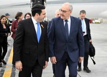 Հայաստան է ժամանել Շվեյցարիայի Համադաշնության նախագահ Գի Պարմելենը