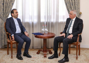Փոխվարչապետ Մհեր Գրիգորյանն ընդունել է Իրանի դեսպան Խալիլ Շիրղոլամիին