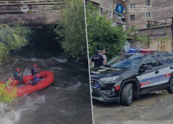 Փամբակ գետում շարունակվում են անհետ կորած երեխաների որոնողական աշխատանքները