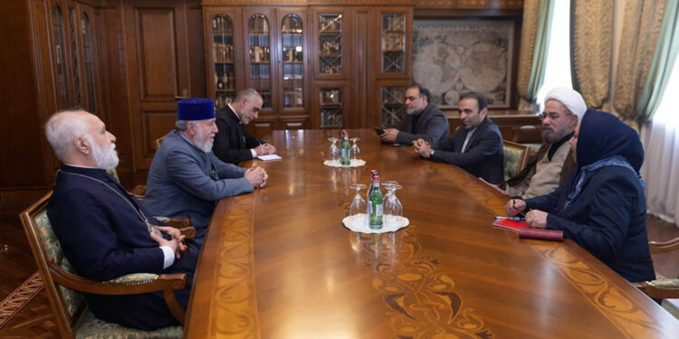 Մայր Աթոռում քննարկվել է հայ-իրանական համագործակցությունը