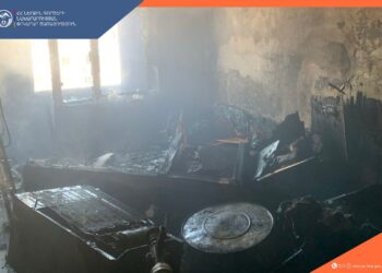 Հրդեհ Վիլնյուսի փողոցի շենքերից մեկում