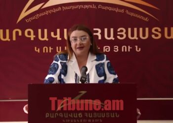Իվետա Տոնոյանը ներկայացնում է ընտրական արձանագրումները
