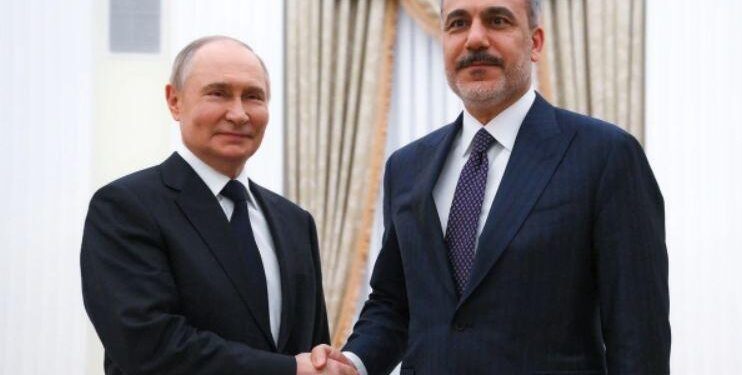 Ֆիդանը Էրդողանից «մեծ ջերմ ողջույններ» է փոխանցել Պուտինին