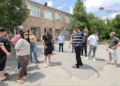 Լարված իրավիճակ՝ Բյուրեղավանում. քաղաքապետարանի մոտ են հավաքվել մեծ թվով քաղաքացիներ, ովքեր պահանջում են «Վեոլիա ջրի» պաշտոնյաներին
