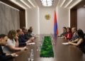 ՀՀ ԱԽ քարտուղարն ընդունել է Հայաստանում ԵՄ նոր գործընկերության առաքելության պատվիրակությանը