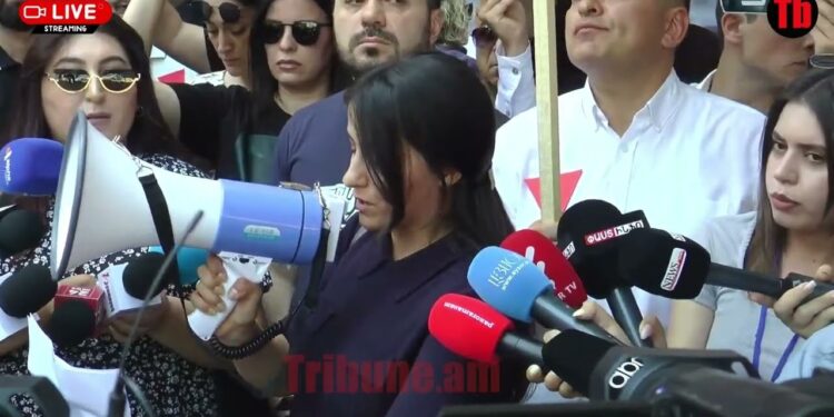 Stop making democracy selective. Աննա Կոստանյան