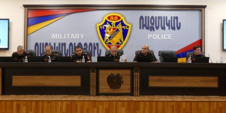 Խորհրդակցություն՝ ՀՀ ՊՆ ռազմական ոստիկանությունում