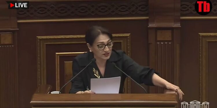 Դուք կապիտուլացվել եք. Լիլիթ Գալստյանը՝ Փաշինյանին