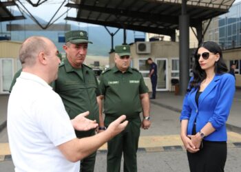 Անահիտ Մանասյանն այցելել է Բագրատաշենի անցակետ