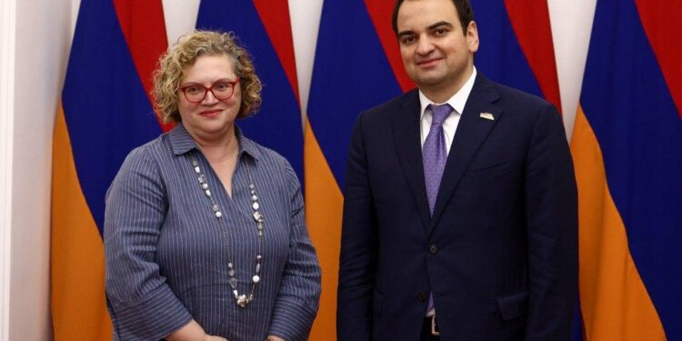 Միջազգային գործընկերությունները պետք է հենվեն Հայաստանի ինքնիշխանության հարգանքի վրա․ Նարեկ Կարապետյանի հանդիպումը Մեծ Բրիտանիայի դեսպանի հետ