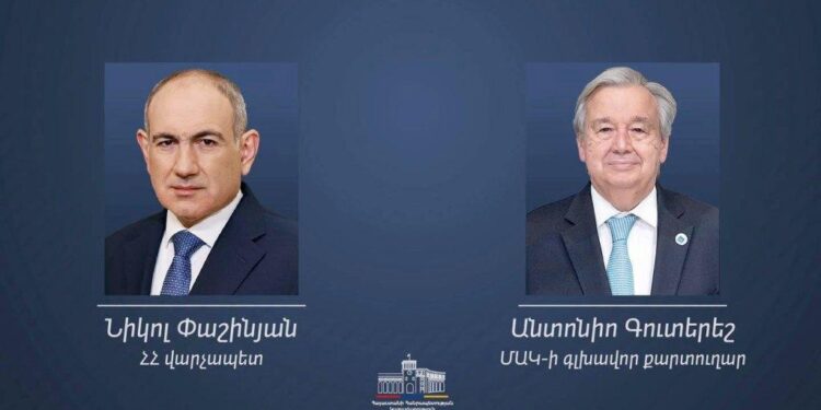 Գուտերեշը շնորհավորել է Փաշինյանին և կարևոր կոչ արել