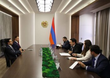 Ալեն Սիմոնյանն ու Աբրահամ Համադեն քննարկել են TRIPP նախագիծը