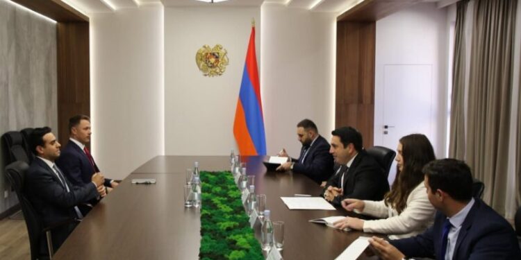 Ալեն Սիմոնյանն ու Աբրահամ Համադեն քննարկել են TRIPP նախագիծը