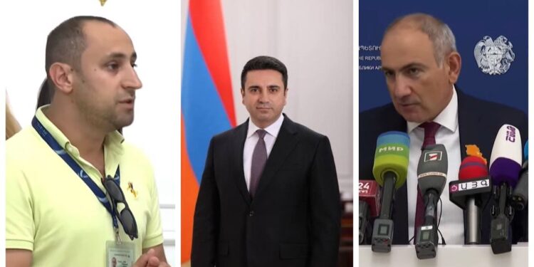 Բարիշեցի՞ք Ալեն Սիմոնյանի հետ, հարսանիքի նվերը տվեցիք. լրագրողը՝ Փաշինյանին