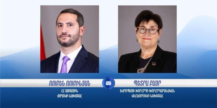 Ռուբինյանի ընտրությունից հետո՝ ԵԽԽՎ-ի առաջին արձագանքը
