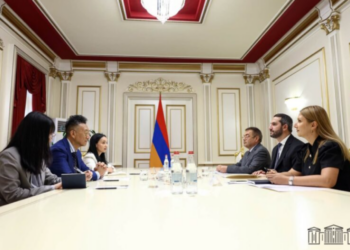 Ռուբեն Ռուբինյանն ընդունել է Չինաստանի դեսպանին