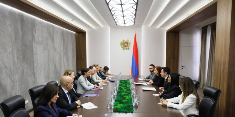 Ալեն Սիմոնյանը ԵՄ ներկայացուցիչների հետ քննարկել է ԵՄ առաքելությանը վերաբերող հարցեր