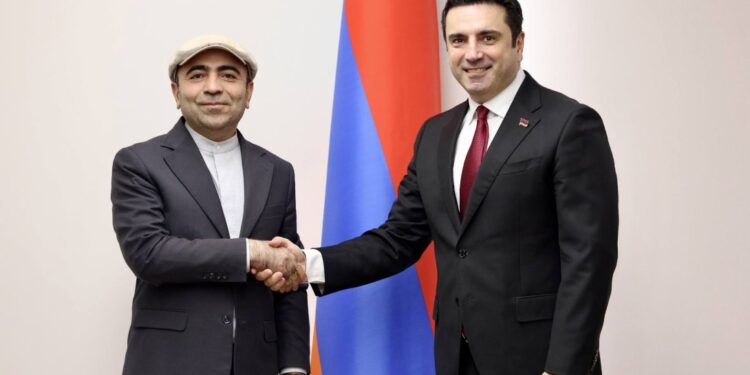 Ալեն Սիմոնյանն Իրանի դեսպանի հետ քննարկել է տարածաշրջանային զարգացումները