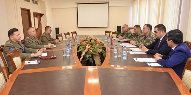 Քննարկվել են Հայաստանի և Լեհաստանի ԶՈւ-երի միջև համագործակցության զարգացման հարցերը