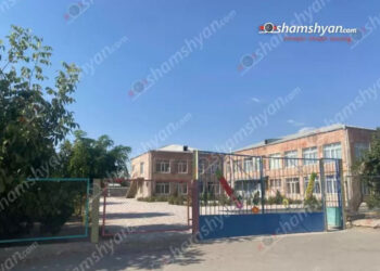 Քաղցրաշեն գյուղի մանկապարտեզում, աշխատակիցներին ու երեխաներին տարհանել են